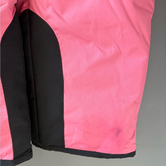 NWT Therma, girls size 12, Watermelon Pink Snow Bib Overalls, suspender - Picture 4 of 8
